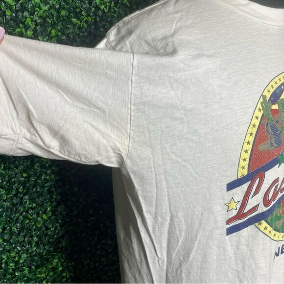 Vintage 90s Las Vegas Nevada Poker Table Graphic T-shirt Sz L - Picture 3 of 6